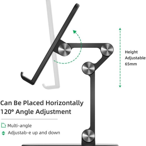 2pack (Black) SNESH Universal Multiangle sturdy Phone Holder, Phone stand - Picture 4 of 8